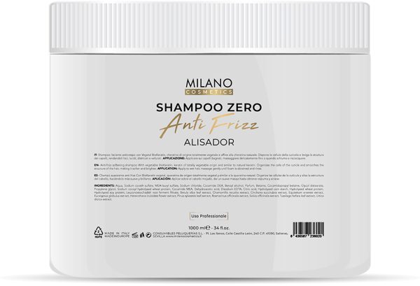 SHAMPOOING ZÉRO LISSANT 1000ml