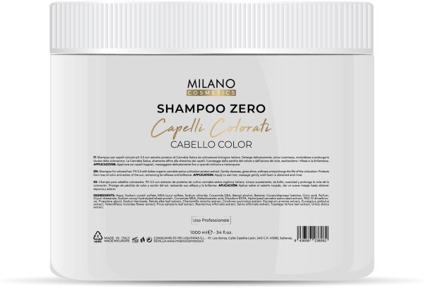 Shampoo Zero Capelli Colorati 1000ml