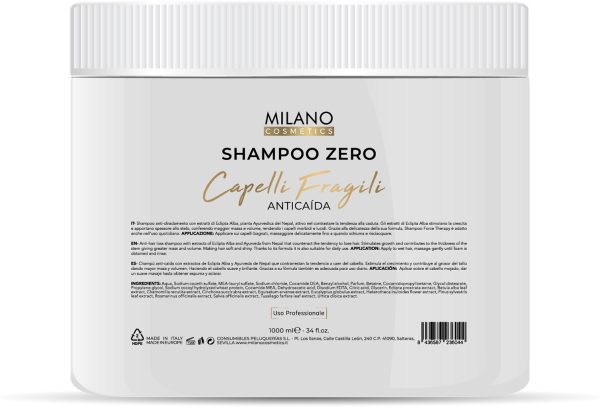 Shampoo Zero Capelli Fragili 1000ml