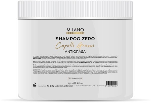 Shampoo Zero Greasy Hair 1000ml