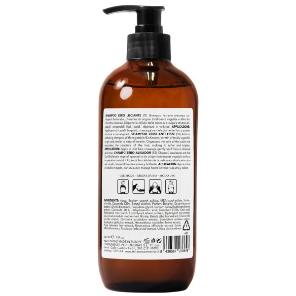 SHAMPOOING ZÉRO LISSANT 250ml – Image 4