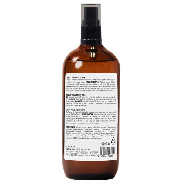 GEL À FIXATION MOYENNE EN SPRAY 250ml – Image 2