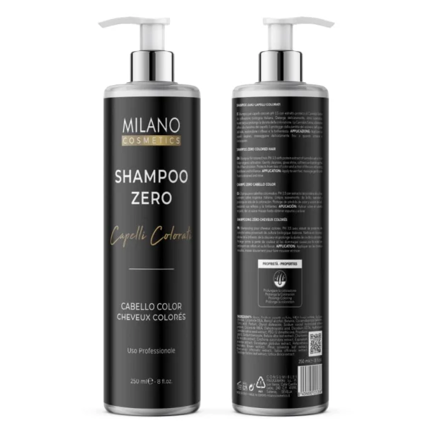 Shampoo Zero - Cabello color 250ml - Imagen 3