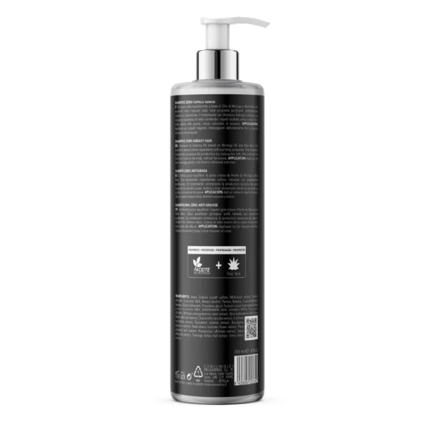 Shampoo Zero - Antigrasa 250ml - Imagen 2
