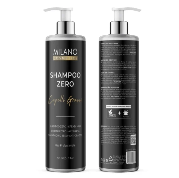 Shampoo Zero - Antigrasa 250ml - Imagen 3