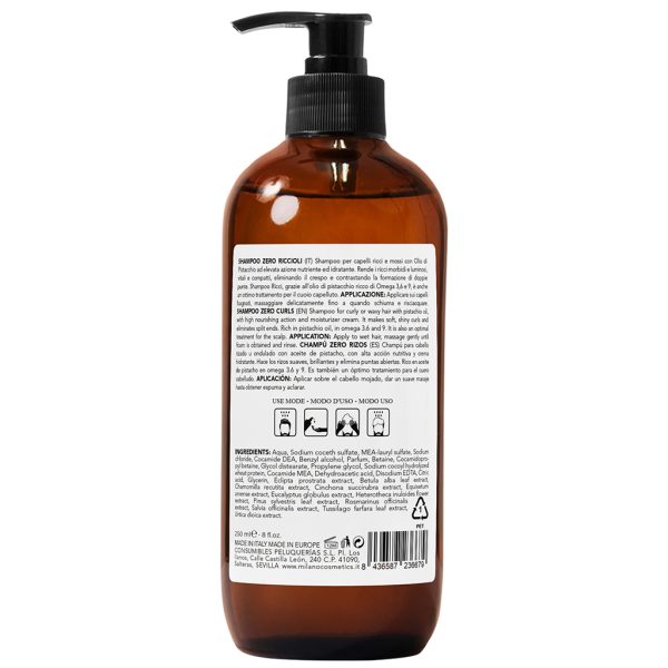 SHAMPOO ZÈRO CURLS 250ml – Image 2