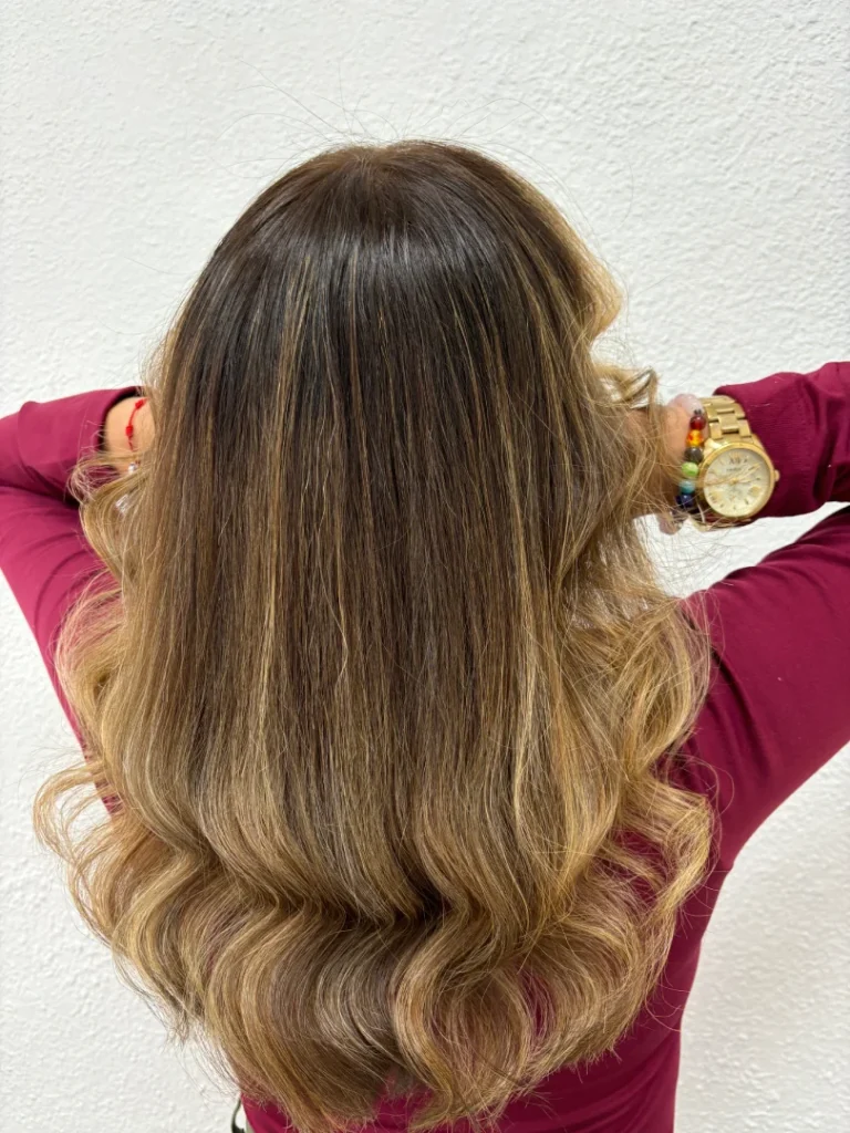 Trabajo realizado en Salón Milano Cosmetics Moratalaz Madrid