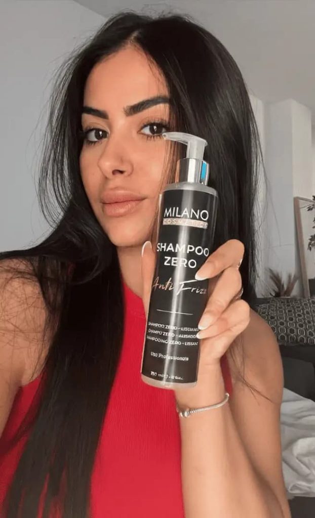 Shampoo Zero Anti Frizz de Milano Cosmetics como idea de regalo capilar