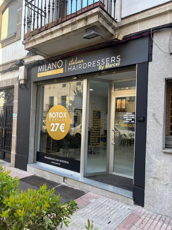 Salón de peluquería Milano en Plasencia