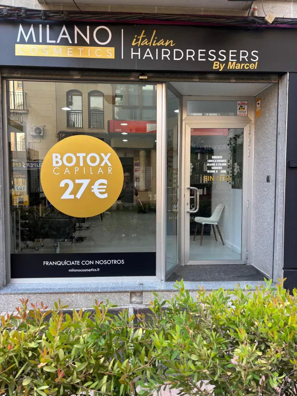 Salón de peluquería Milano en Plasencia