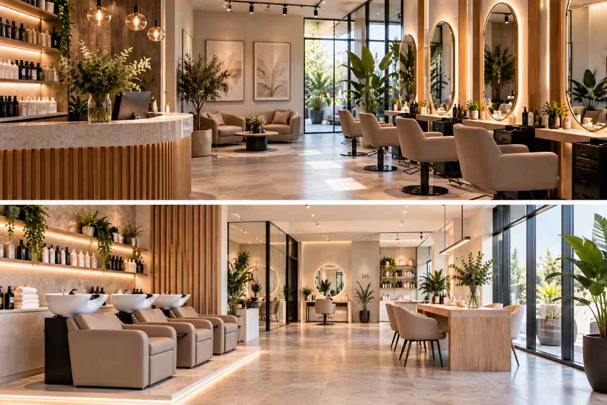 local franquicia salon belleza